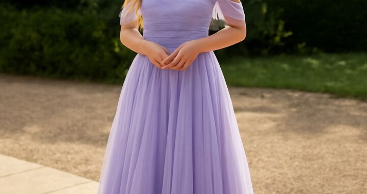 Polished evening gown with a clean fit and refined satin finish