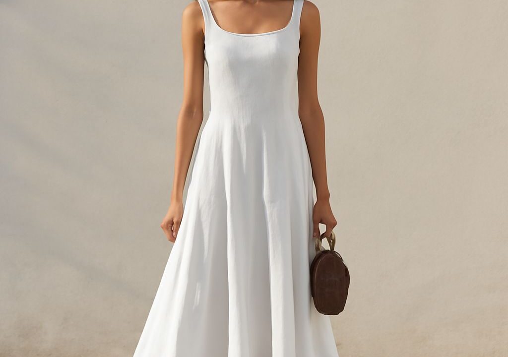 Classic shift dress and A-line skirt styled for professional outfits