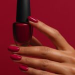 Hot-pink and sheer-pink at-home gel nails with acetone for removal