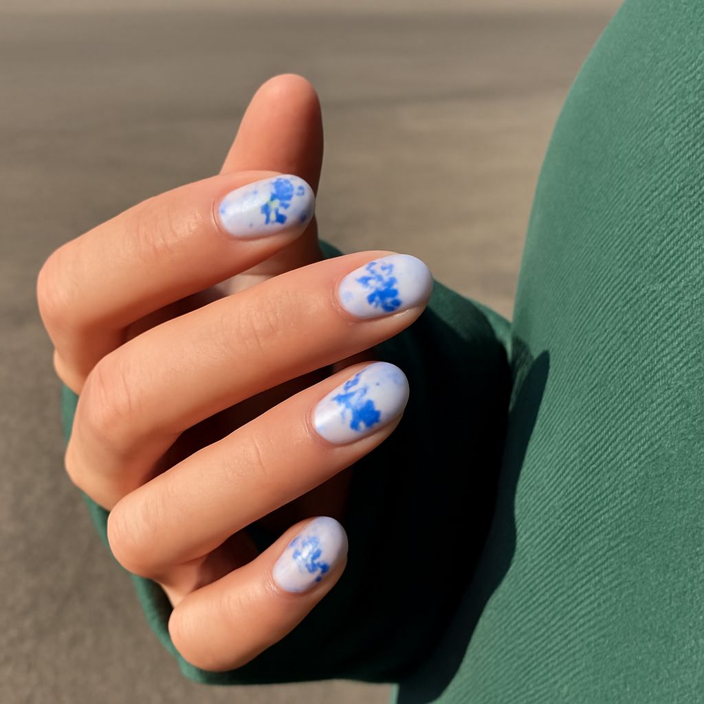 Japanese gel nails with thin, evenly cured layers