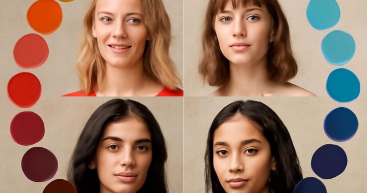Light summer color palette swatches across clothing, makeup, and metals