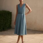 Semi-formal and black-tie wedding attire for women