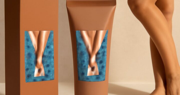 Various leg makeup products for achieving flawless legs