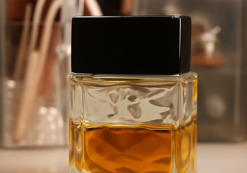 A collection of perfumes and colognes indicating expiration.