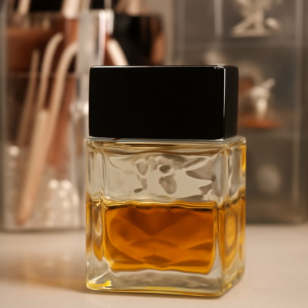 A collection of perfumes and colognes indicating expiration.