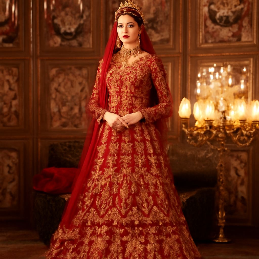 A variety of Pakistani wedding dresses showcasing different styles and fabrics