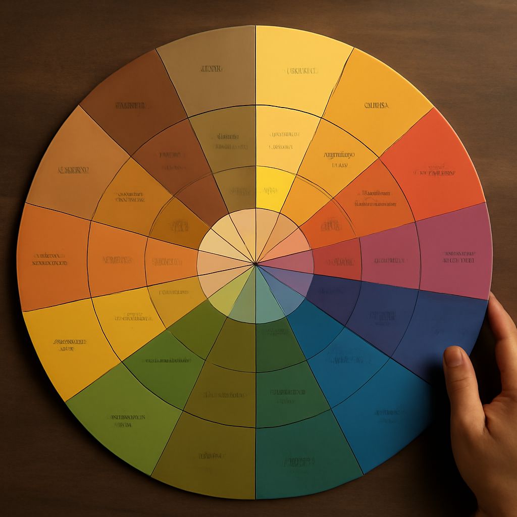 Perfume notes chart illustrating fragrance layers