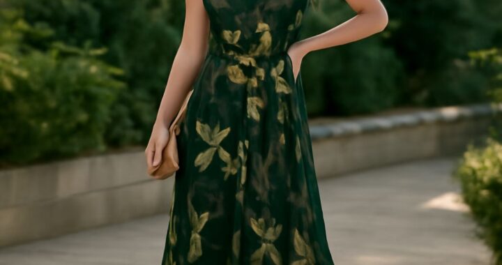 A selection of summer dresses for women over 50.