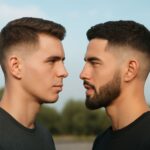 Taper haircut and fade comparison