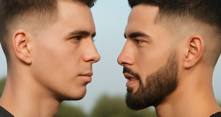 Taper haircut and fade comparison